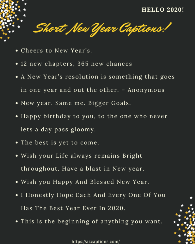 new year captions for instagram funny