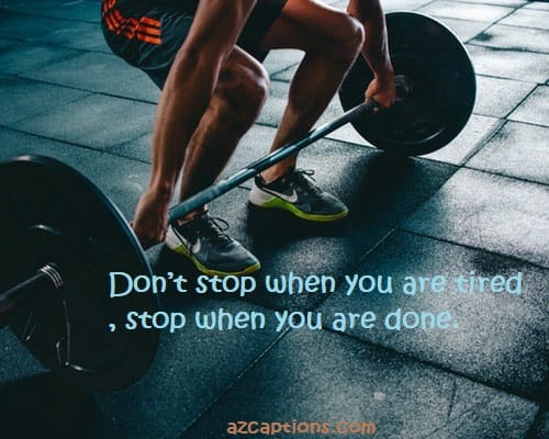 Gym Instagram Captions 211 Best Fitness Status Quotes