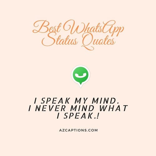 Best WhatsApp Status Quotes