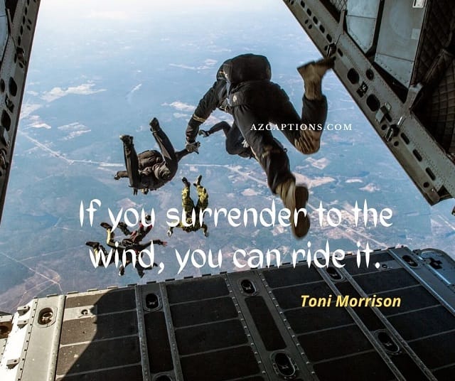 70+ Captivating Skydiving Instagram Captions (& Quotes)