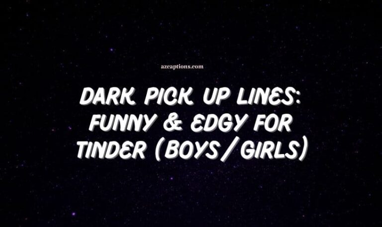 Dark Pick Up Lines