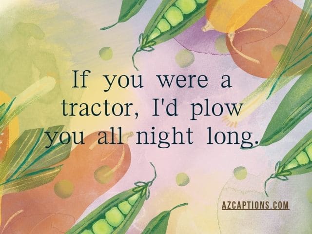 dirty pick up lines for farmers