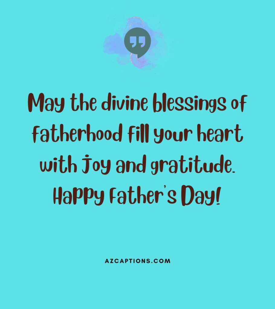 Short Happy Fathers Day Spiritual Quotes
