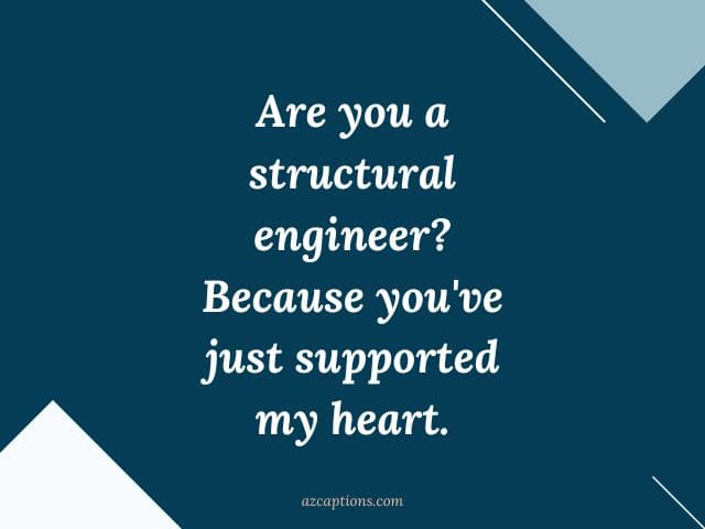 Engineering Pick Up Lines for Guys