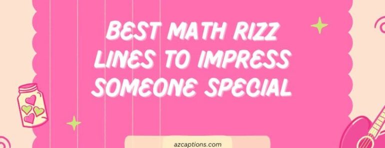 Math Rizz Lines