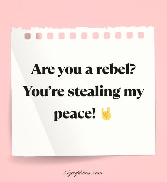 Bad Attitude Pick Up Lines