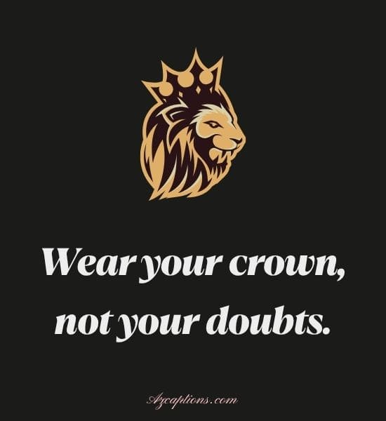 Attitude Powerful Lion Quotes for Girl