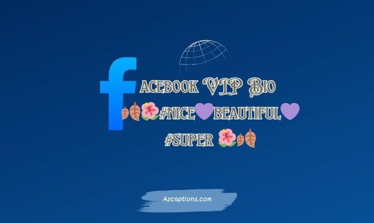 Facebook VIP Bio