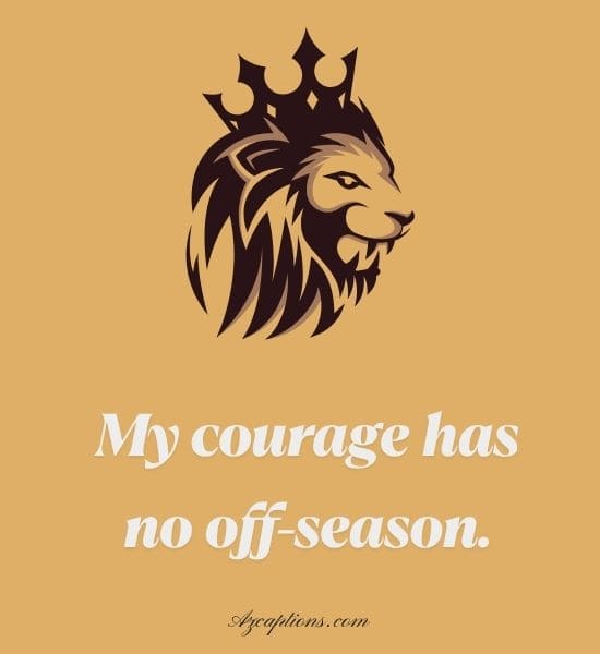 Fearless Lion Quotes