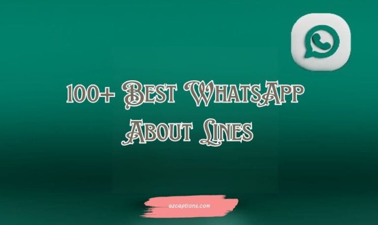 WhatsApp About Lines