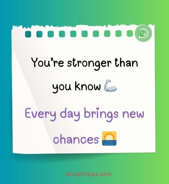 WhatsApp About Lines Motivational
