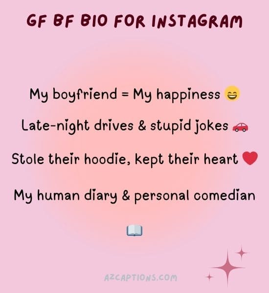 Gf Bf Bio For Instagram