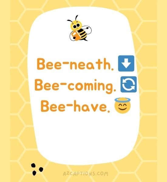 One Word Bee Puns