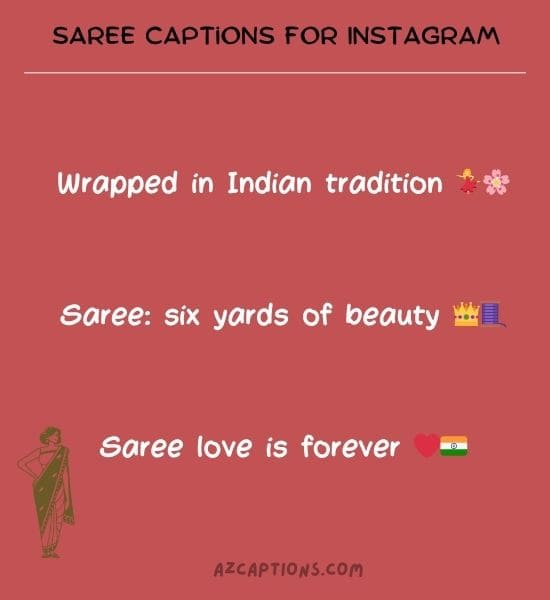 Best Saree Captions for Instagram Reels & Posts (2025)