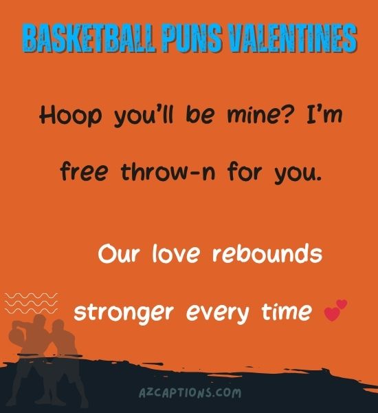 Basketball Puns Valentines