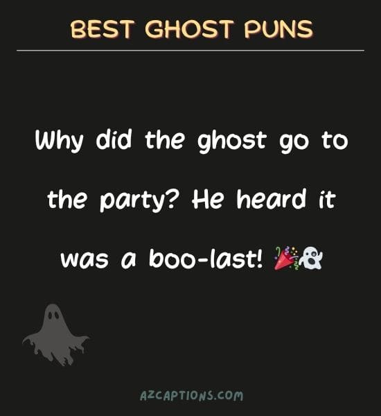 Best Ghost Puns