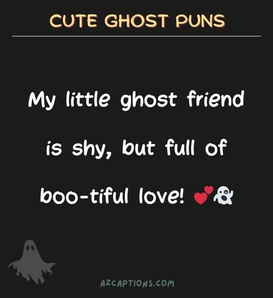 Cute Ghost Puns