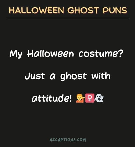Halloween Ghost Puns