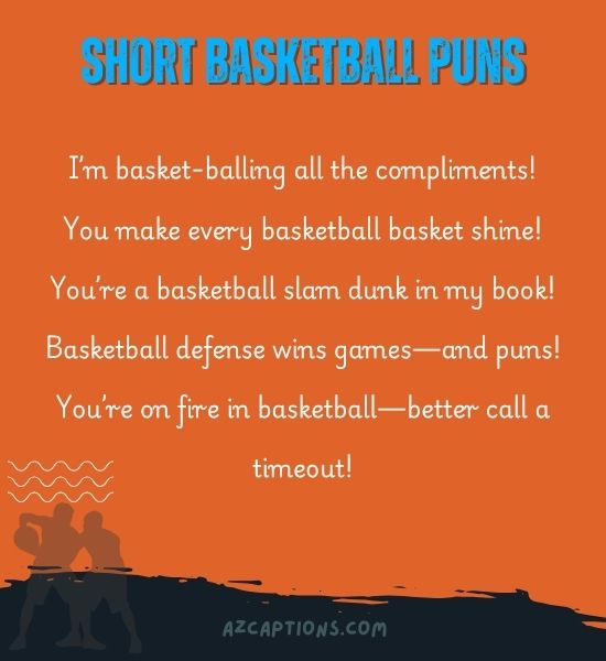 Short Basketball Puns