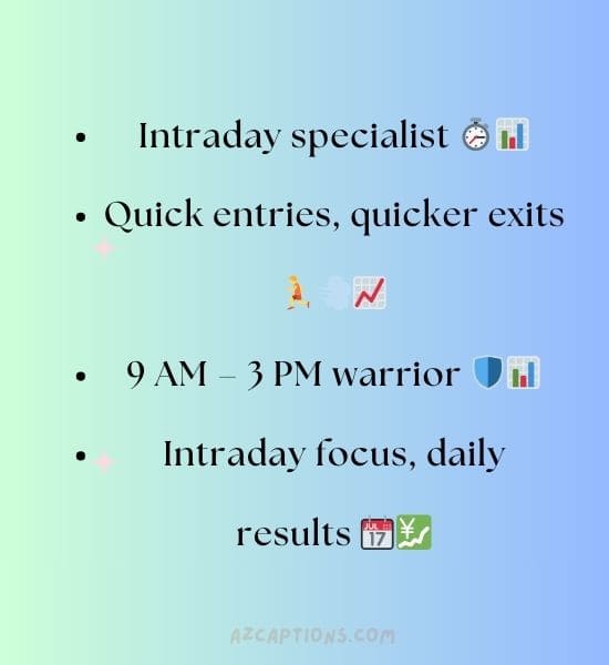 Intraday Trader Bio Instagram