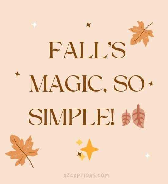 Short Cute Fall Quotes