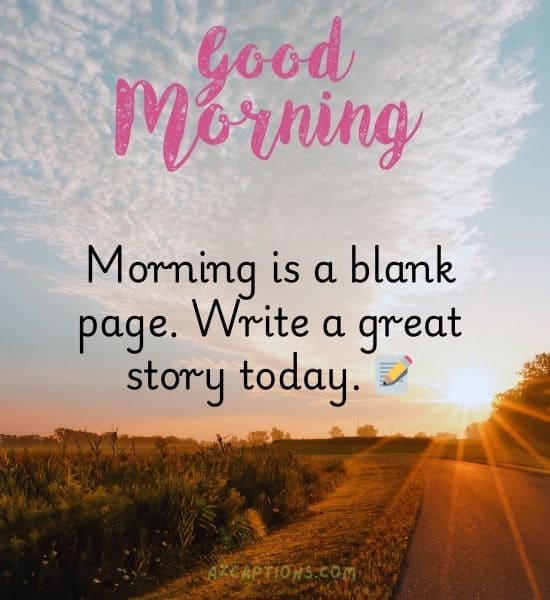 Short Inspiring Good Morning Quotes