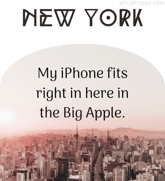 Funny New York Captions