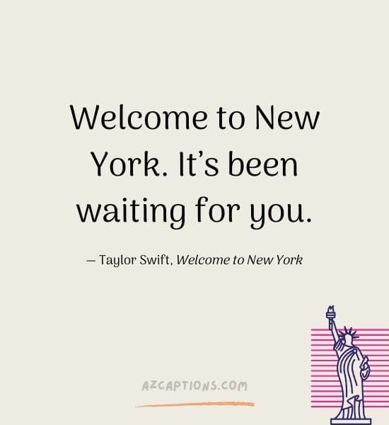 NYC Quotes for Instagram