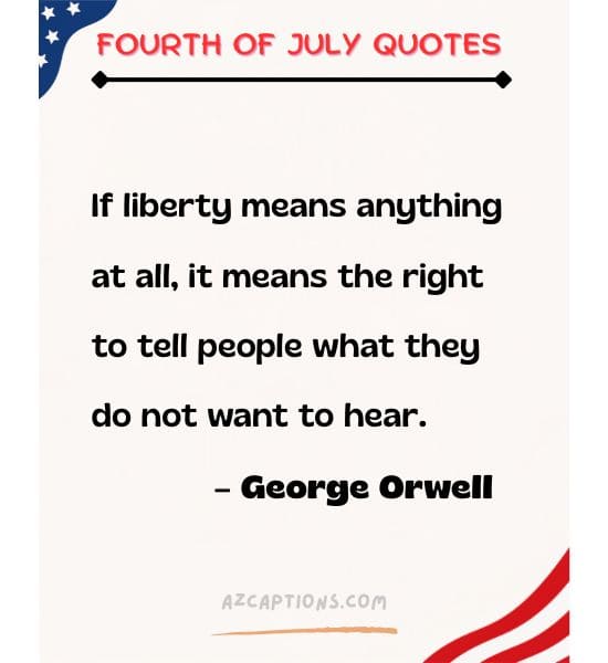 Fourth Of July Quotes For Instagram