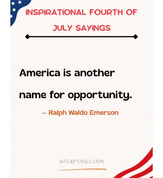 inspirational Fourth of July Sayings