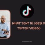 what font is used in TikTok videos
